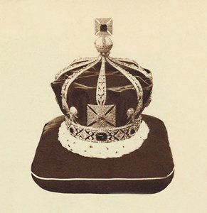 De keizerlijke kroon van India, 1937