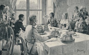 Het incident van de roos (1896) door Unbekannt