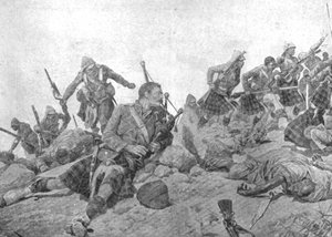 De Indiase Grensoorlog, 1897: De bestorming van de Dargai Ridge door de Gordon Highlanders, oktober