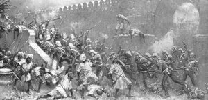 De Indiase Muiterij, 1857-58: De Bestorming van de Cashmir Poort, Delhi, 14 september 1857, 1901
