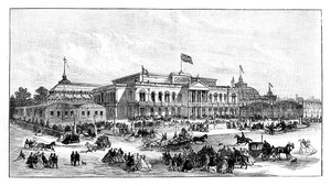 De Internationale Tentoonstelling, Dublin, Ierland, 1865
