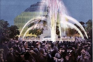 De Internationale Uitvindingen Tentoonstelling, Kensington, Londen, augustus 1885 door Unbekannt