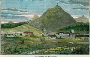Het eiland Ascension, c1880