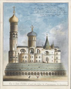 De Ivan de Grote Klokkentoren op Kroningsdag, begin 19e eeuw