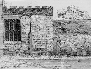 De Jeruzalemkamer aan de westkant van Westminster Abbey, ca. 1885