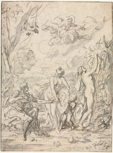 Het oordeel van Parijs, ca. 1740-1750