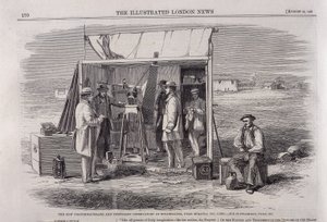 De Kew heliograaf gebruikt tijdens een zonsverduisteringsexpeditie naar Spanje, 1860 door Unbekannt