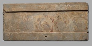 Het doden van drie krijgers met twee perziken, 206 v.Chr. - 220 n.Chr.