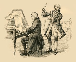 De koning riep herhaaldelijk uit, Slechts één Bach! Slechts één Bach!, 1907
