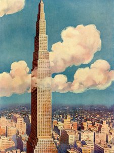 De koning van de wolkenkrabbers - Larkin Tower, ca. 1930 door Unbekannt