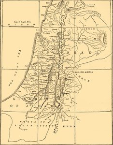 De koninkrijken van Juda en Israël, 1890 door Unbekannt