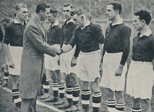 De interesse van de koning in sport, 1931, 1937