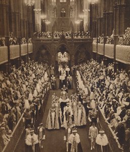 De koningsprocessie, 12 mei 1937 door Unbekannt