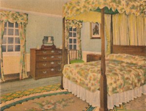 De Lafayette-slaapkamer, 1946 door Unbekannt