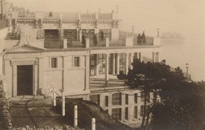 The Leas Cliff Hall, Folkestone, eind 19e-begin 20e eeuw door Unbekannt