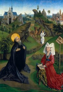 De Legende van St. Antonius, ca. 1450 door Unbekannt