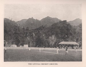 Het Levuka Cricketveld, Fiji, 1912