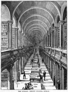 De Bibliotheek, Trinity College, Dublin, 19e eeuw
