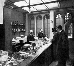 De Lobby Bar, House of Commons, Westminster, Londen, c1905