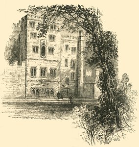 De Lollards Toren, Lambeth Palace, c1878 door Unbekannt