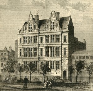 De Kantoren van de Londense Schoolraad, 1881 door Unbekannt