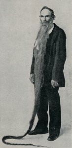 De langste baard ooit, 1896, 1910