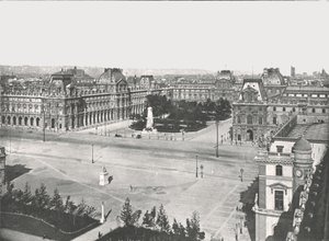Het Louvre, Parijs, Frankrijk door Unbekannt