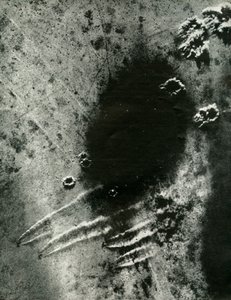 De Luftwaffe stijgt op als Bostons van de S.A.A.F., c1942-1943