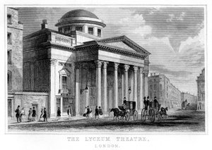 Het Lyceum Theatre, Westminster, Londen door Unbekannt
