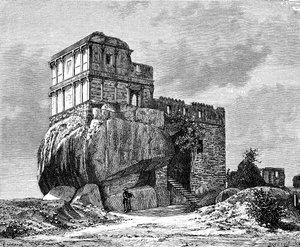 Het Madan Mahal, Jabalpur, India, 1895 door Unbekannt