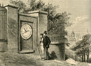De magnetische klok, Greenwich Observatory