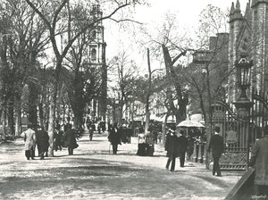 The Mall, Boston, VS, 1895 door Unbekannt