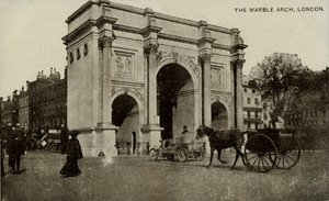 De Marble Arch, Londen, eind 19e-begin 20e eeuw door Unbekannt