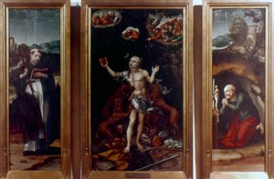 Het Martelaarschap van Sint Ignatius, 16e eeuw door Unbekannt