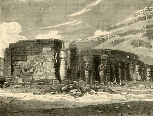 Het Memnonium in Thebe, 1890