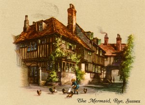 De zeemeermin, Rye, Sussex, 1936 door Unbekannt