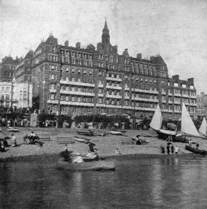 Het Metropole Hotel, Brighton, East Sussex, eind 19e eeuw door Unbekannt