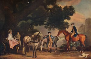 De Milbanke en Melbourne Families, ca. 1796, 1929 door Unbekannt