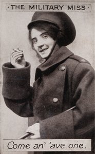 De Militaire Miss - Kom en heb er een, ca. 1914 door Unbekannt