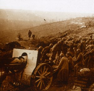 De molen bij Laffaux, Noord-Frankrijk, 1 april 1917 door Unbekannt