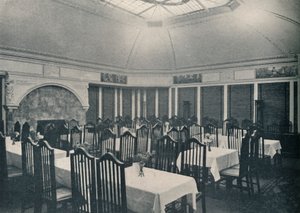 De Morris Room in het Clarion Café, Manchester, ca. 1911