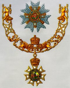 De meest onderscheiden Orde van Sint-Michaël en Sint-George, 1941 door Unbekannt