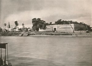 Het Murhla Fort aan de Irrawaddy