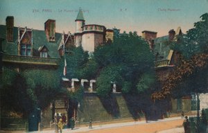 Het Musée de Cluny Cluny Museum, Parijs, ca. 1920 door Unbekannt