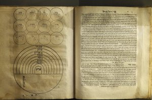 Het Museum voor Joodse Kunst en Geschiedenis in Parijs Collectie teksten over magie en kosmologie door Kabbalistische auteurs 1701, Parijs, Frankrijk door Unbekannt