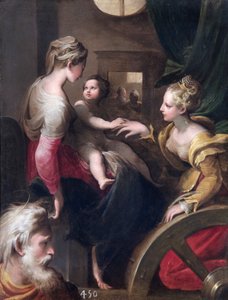 Het mystieke huwelijk van St. Catharina, ca. 1531-1540