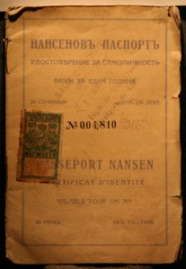 Het Nansen paspoort door Unbekannt