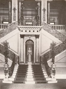 De trap van de Nationale Bibliotheek, 1914