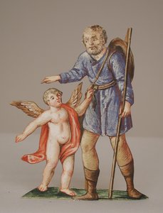 De geboorte van Christus, 18e eeuw door Unbekannt
