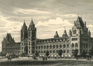 Het Natuurhistorisch Museum, South Kensington, c1876